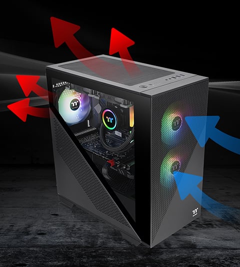 Thermaltake Divider 170 TG ARGB Micro Chassis